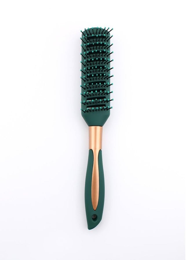 JEVIMORY Vent Hair Brush for Women and Men, Detangling Wet Hair Brush with Ball Tipped Bristles for Wet/Dry Hair - All Hair Types with Nylon Bristles, Green (1 Pack-Green) - Image 2